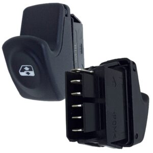 Botão Interruptor Vidro Elétrico Renault Clio 2000 Até 2012