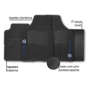 Tapete Borracha Personalizado Gol g5 g6 – Tapete Automotivo, Tapete para Carro, Carpete Carro, Carpete para Carro, Sport
