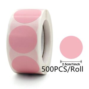 500 PCs/Roll Amor Do Coração Em Forma De Etiqueta Pacote De Embalagem De Presente Selo Etiquetas De Scrapbooking Festa