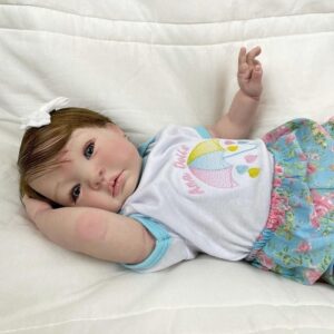 BEBE REBORN MENINA SHYANN SILICONE REALISTA