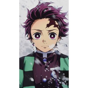 DOBUR | Pintura Diamante Kits De Pintura Com Diamante Anime Caçador De Demônios Redondo 5D DIY Para Decoração Pintura Di