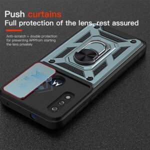 KEYSION Capa Anti-Impacto Para Motorola MOTO E20 E30 E40 Push Pull Camera Proteção De Celular E7i Power
