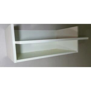 Suporte impressora e papel para quartos escritorio mdf branco Promoçao
