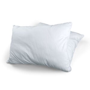 Oferta Promoção Kit 2 Travesseiro Soft Anti Acaros Antibacterias + 2 Fronhas 70x50cm