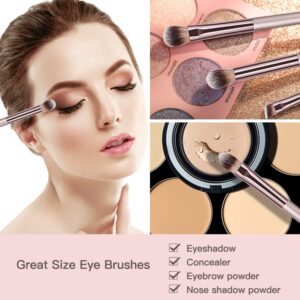 10Pcs/Set Maquiagem Pincéis Profissionais Premium Foundation Misturando Pincel Facial Blush Eyeshadow Brush
