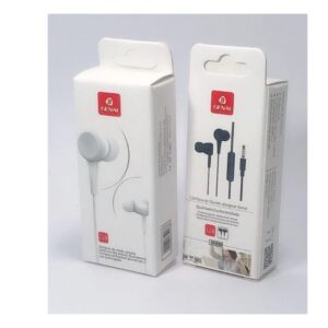 FONE DE OUVIDO BORRACHA P2 MICROFONE UNIVERSAL L28 GENAI