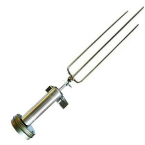Espeto Elétrico Flex Giratório Aço Inox