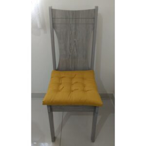 Almofada Assento Para Cadeira Futon Com Amarril