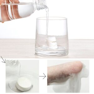 Máscara facial DIY, skincare, natural, hidratante, compressa, reutilizável de Algodão 24 peças.