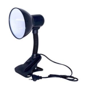 Luminaria De Mesa Com Garra Presilha Bivolt Para Leitura Estante Quarto Maquiagem Manicure