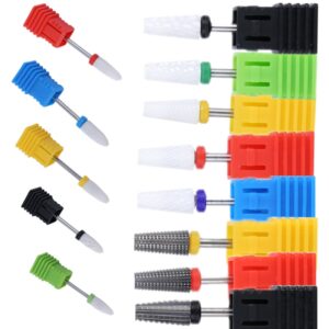 1 Pc Cerâmica Fresa Bits Prego Broca Para Remover Unhas Gel Manicure Máquina Ferramentas Da Arte Do Acessórios
