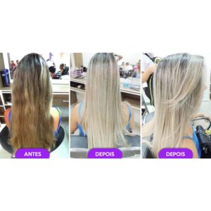 Forever Liss Kit Loiro Brilhante – Banho de Pérola + Shampoo Blond Platinum Desamarelador