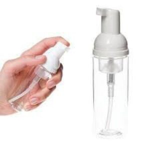 Frasco Pump P / Fazer Espuma E Higienizacao Facial 100ml