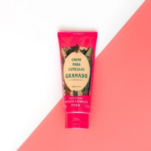 Granado kit Cera Creme Nutritiva Granado Pink de Cutículas manicure pedicure hidrata regenera amolece perfume