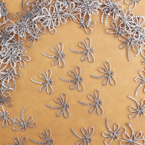 ZhuBI Multi-Shape 30Pcs Insetos Em Forma De Borboleta Pingente Jóias De Prata Antiga Suprimentos Artesanato Para Fashion Beads Bracelet Diy Kit
