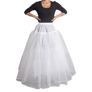 REDD Crinoline Underskirt Anágua Na Altura Do Chão Para Mulheres Vestido De Noiva Vintage