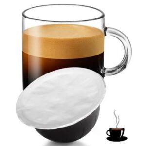 100PCS 62MM Vedações Descartáveis De Cápsulas De Café Folhas De Espuma Creme Adesivo De Tampa Para Nespresso Vertuo