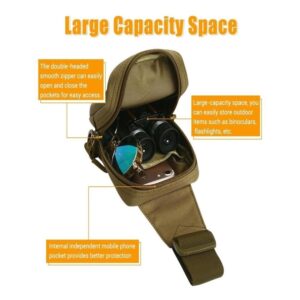 Bolsa Transversal Tatica Masculina Peito Shoulderbag