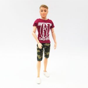 (DIY) Roupas Para Boneca Ken De 30 Cm/Brinquedo Esportivo casual fashion Meninas