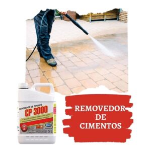 CP 3000 Removedor De Cimento 5L Limpa Sujeira Pós Obra Pisos Rústicos Betorneira