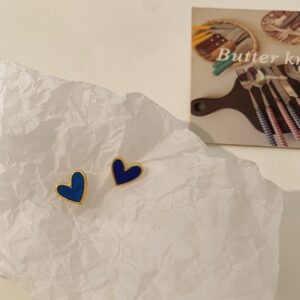 Mini Brincos De Coração Fofinhos Orelha Para Jóias De Meninas Doces Acessório