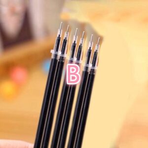 30pcs Gel Pen Refil Vermelho Azul Escrita Estacionário
