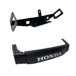 SUPORTE FRONTAL + EMBLEMA FRONTAL HONDA CG/ TODAY/ TITAN 125/ ATÉ 99