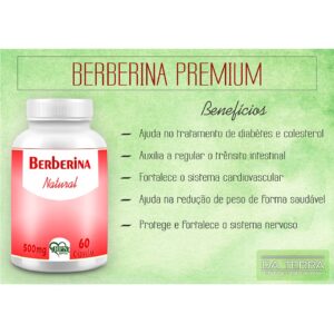 BERBERINA NATURAL (EXTRATO) 500MG PURO