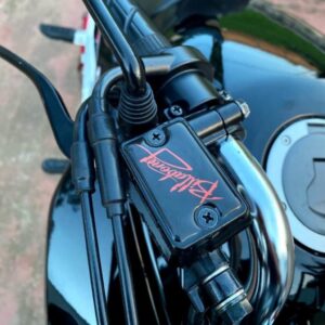 Adesivo de burrim burrinho de freio óleo de moto diversos modelos – unidade