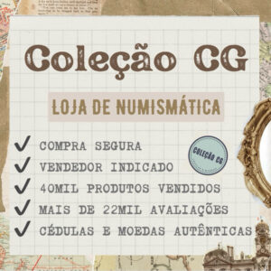 2 Cruzeiros 1949 Moeda Mapa do Brasil Bronze alumínio