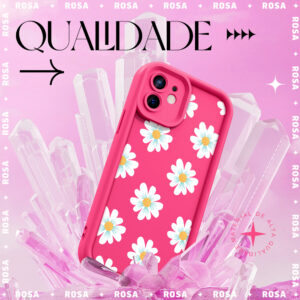 Capinha Samsung Galaxy A15 A14 A13 A12 A30 A20 A21S A22 A23 A25 A50 A30S 4G 5G Para Silicone Case Flower Capa 0590 TY