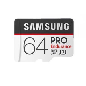 Cartão De Memória 64GB 128Gb MicroSD Samsung Pro Endurance Profissional Com Adaptador