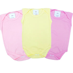 Body Bebê Canelado Regata Menino Menina Roupas para Bebê Enxoval