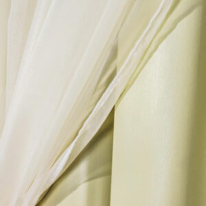 Cortina Corta Luz 4,00m X 2,40m 100% Blackout Com Voil Palha