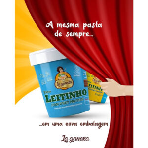 Pasta De Amendoim Leitinho Com Whey Protein La Ganexa 450G