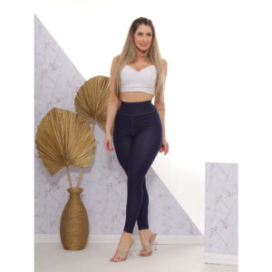 Legging Imita Jeans Tecido Cotton