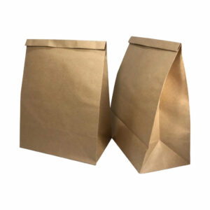 SACO PARA DELIVERY KRAFT SOS MÉDIO LISO 30X20X12 100 UNIDADES – SACOLAS DE PAPEL KRAFT