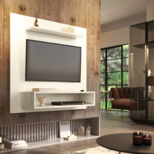 Painel Decoração Sala Paris 32″ Polegadas Suporte TV