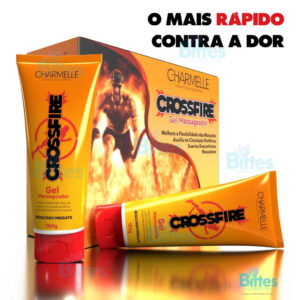 GEL MASSAGEADOR CORPORAL CROSSFIRE CHARMELLE COSMÉTICOS DESCONFORTO MUSCULAR