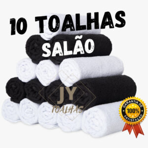 KIT 10 TOALHAS DE SALÃO – SEGUNDA LINHA