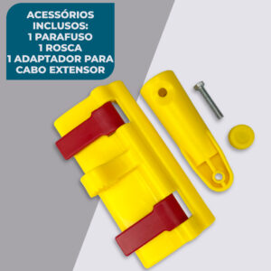 Desempenadeira Aço Inox Berox Compel Lisa 25cm 40cm 60cm 80cm 100cm + Suporte Alongador Kit
