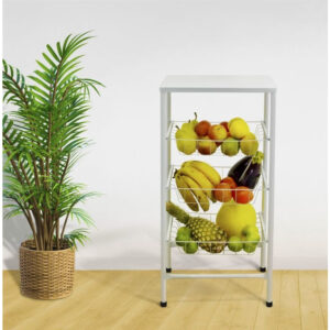 Fruteira De Chão Caribe Em Aço Resistente Suporte Para Galões Forno Micro-ondas Bebedouro Eletrodoméstico