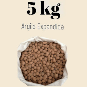 Argila Expandida Para Plantas e Jardins 5kg / 13,5 Litros