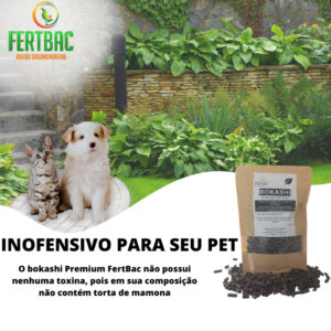 Adubo Bokashi Organico 500gr Liberação Lenta