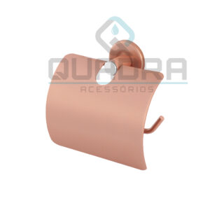 Papeleira para Banheiro Porta Papel Higiênico Inox ROSE