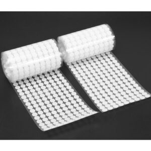 Kit Pares ((( 1CM PEQUENO))) Fecho de Contato Bolinha Autocolante Adesivo Redondo Dupla Face