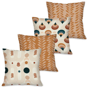 Kit 04 Capas de Almofada Decorativas Dcorô 45×45