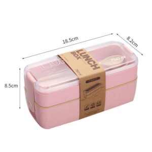 Pote de Marmita 2 andares ecológica lunch box 750ml 011