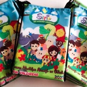 25 MOCHILINHAS / SACOLINHAS PERSONALIZADAS 20×30 Todos os Temas Menino e Menina Festa Infantil