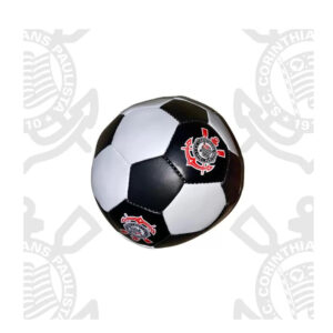 Mini Bola Corinthians Oficial BabY Super Macia Tamanho 2